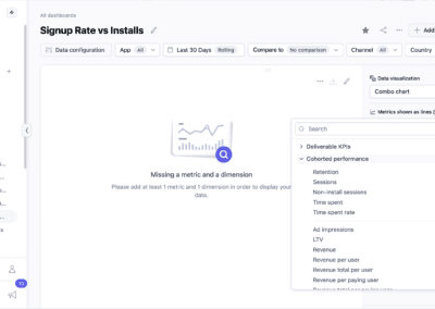 Adjust Dashboard SetUp
