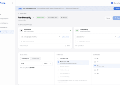 BasePrice Localisation Choice Products